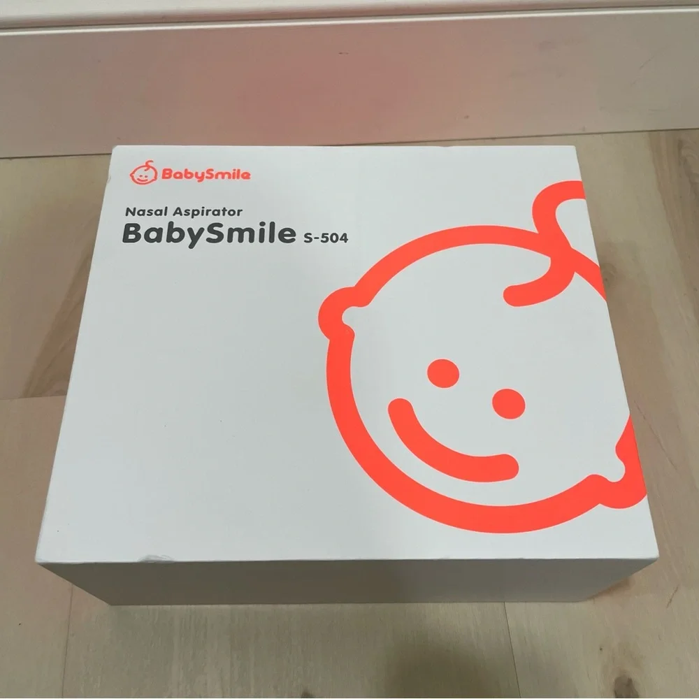 NIB BabySmile Electric Nasal Aspirator S-504 Baby Infant Nose Suction - Picture 3 of 11